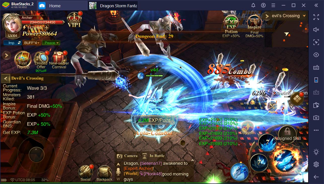 Dragon Storm Fantasy Gameplay